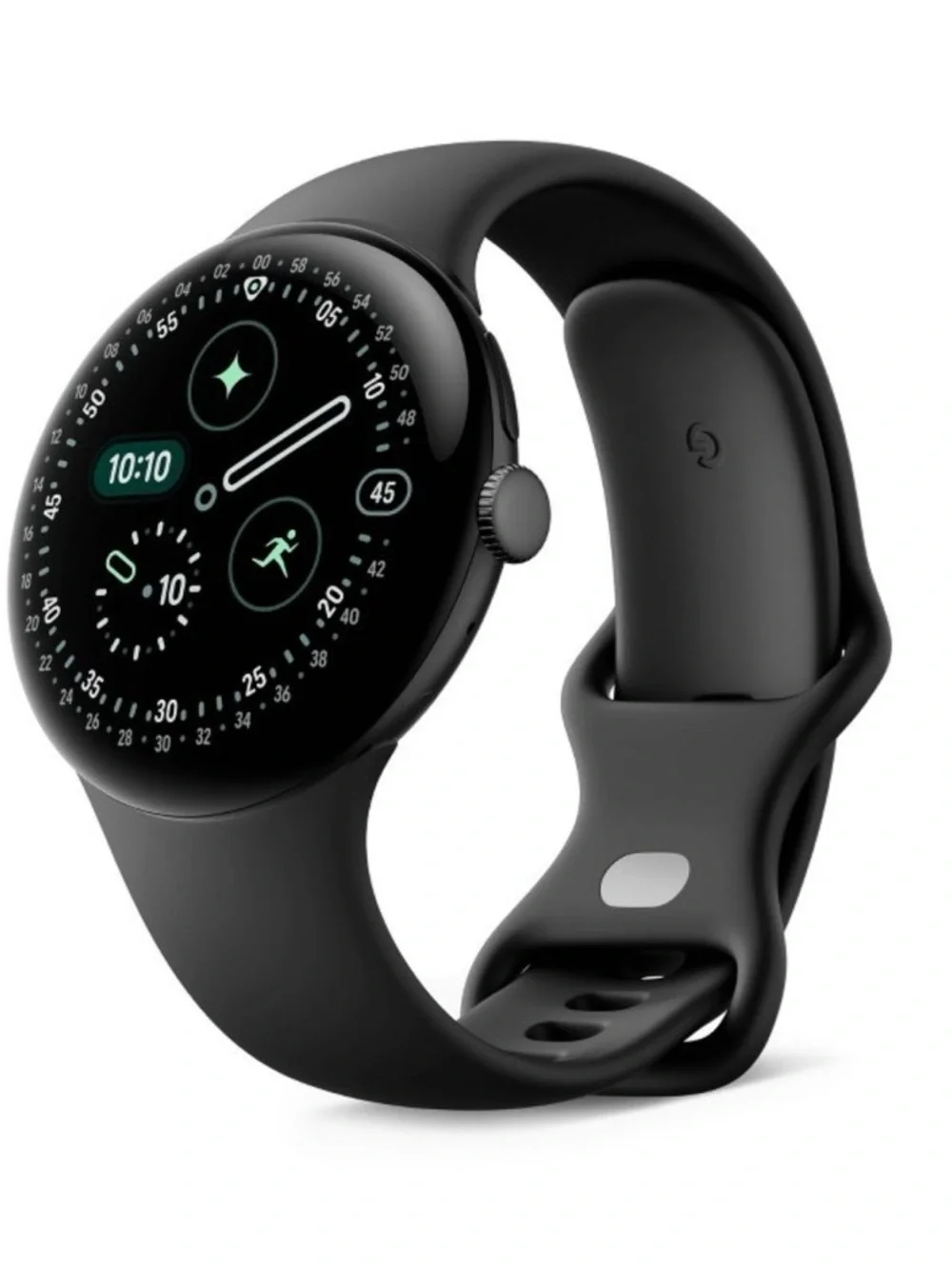 Montre Google Pixel 4 Watch (Black) - 45 MM Smart Fitness Watch